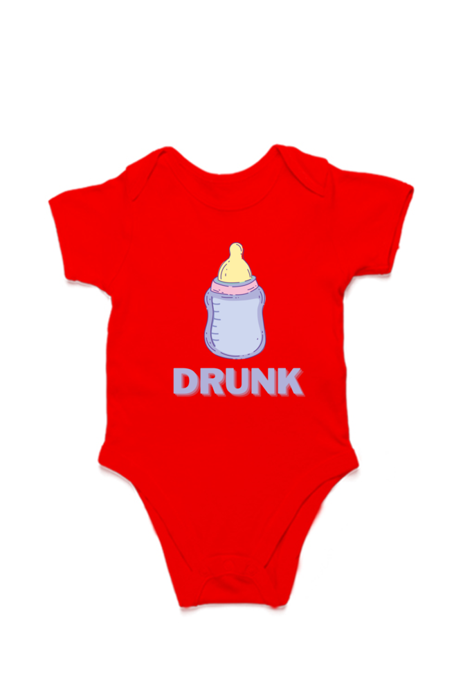 DRUNK! - Kids cotton Rompers