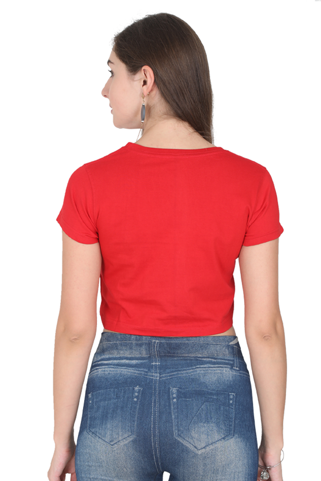 Stay Happy & wild! - FEMALE Crop Top
