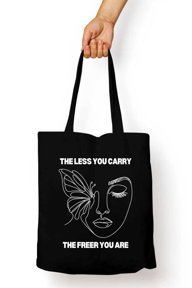Freer - 100% Cotton Zipper Tote Bag