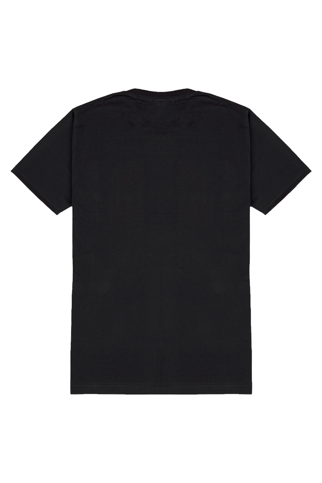 BATTER! - Round Neck Black Half Sleeve T-shirt