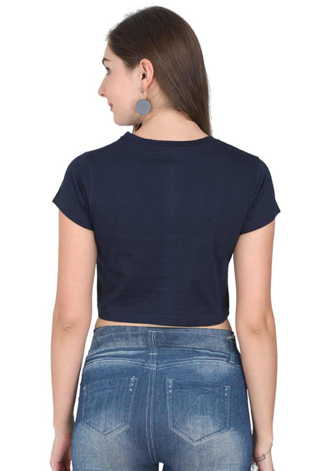 Stay Happy & wild! - FEMALE Crop Top