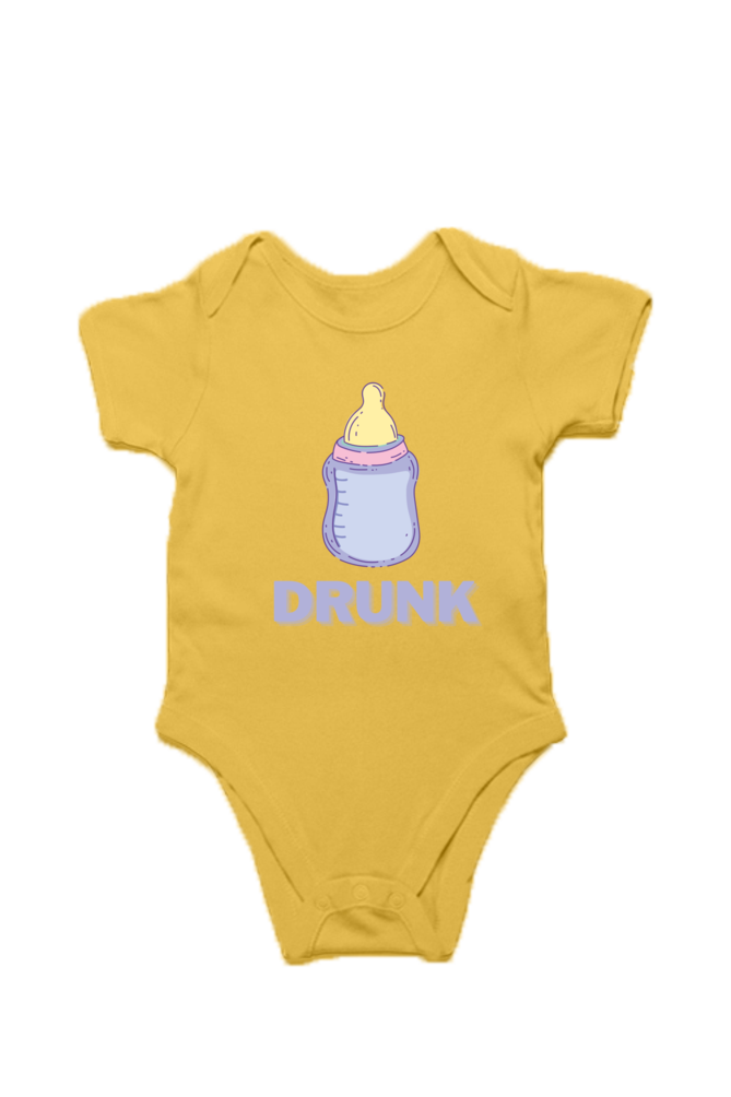 DRUNK! - Kids cotton Rompers