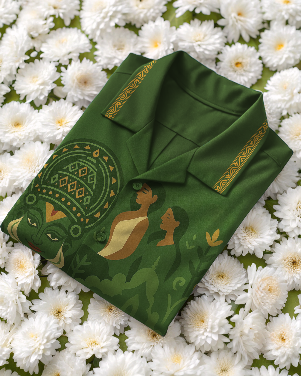 Kerala Cuban Shirt - Viscose Material