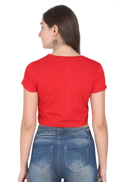 Stay Happy & wild! - FEMALE Crop Top