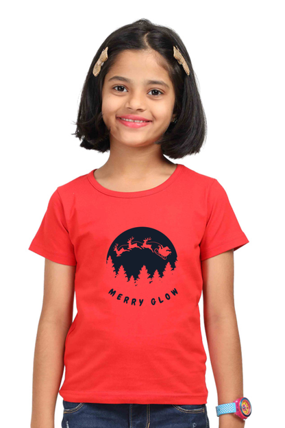 Merry Glow - Kids Classic Cotton Tees[Girls]