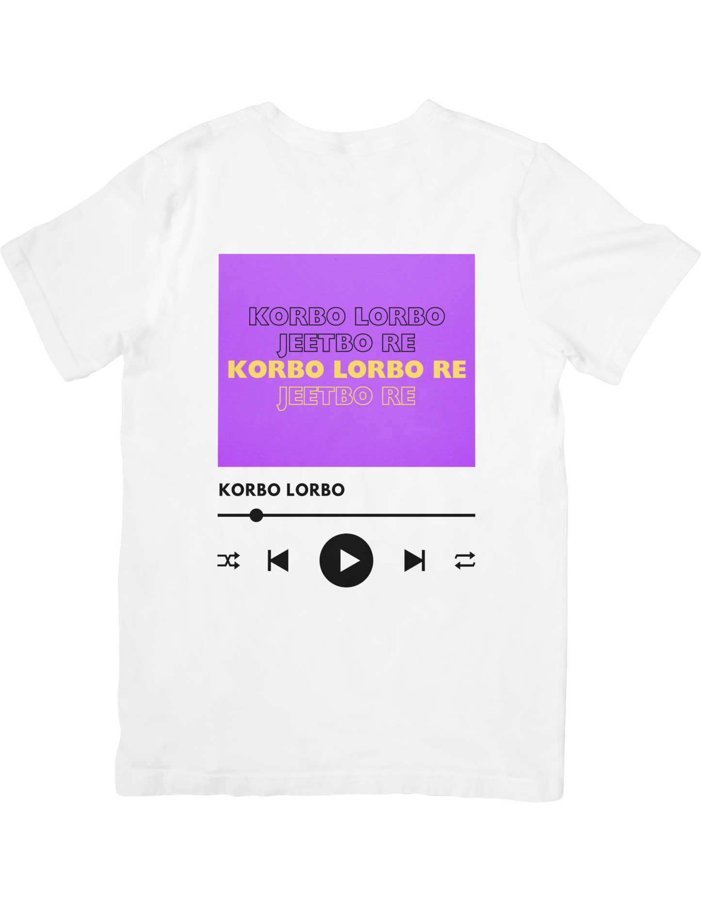 KORBO LORBO - KKR FANS EDITION CLASSIC COTTON TEE (WHITE) [FEATURED]