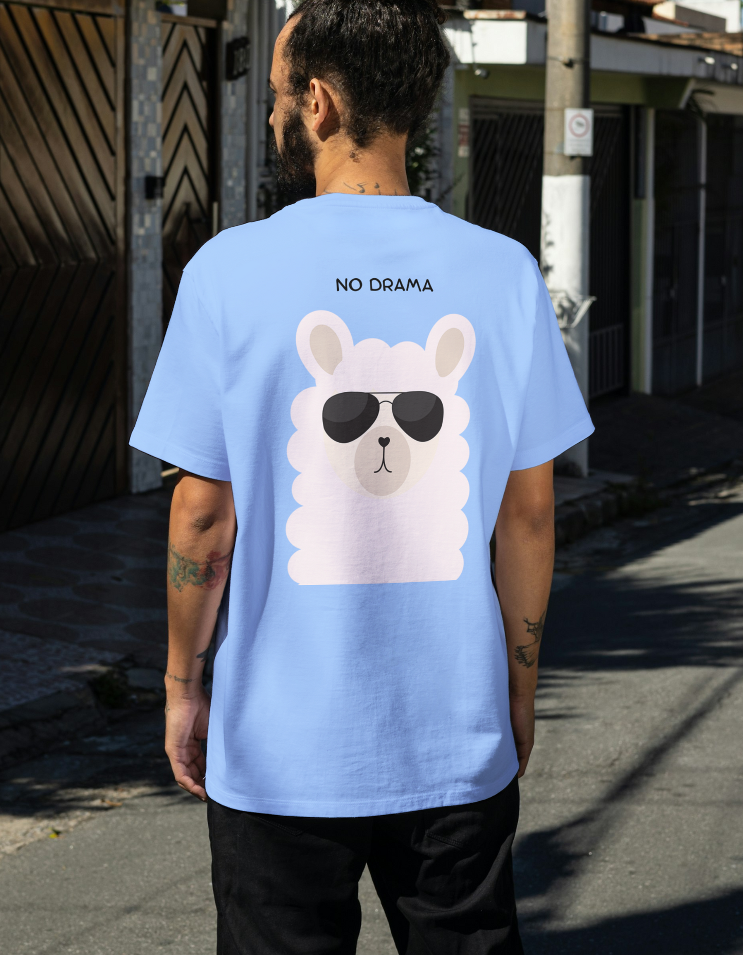 NO DRAMA - Oversized Classic Tees [Unisex]