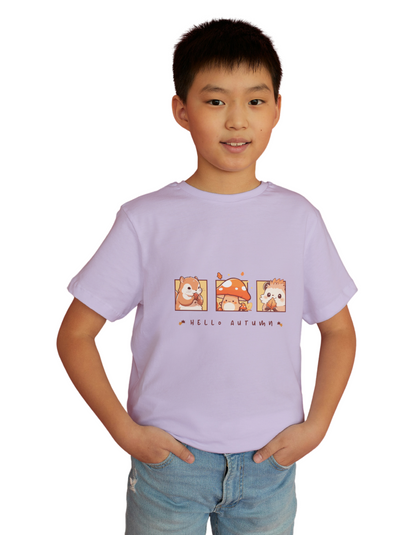 Hello Autumn - Kids Classic Cotton Tees[Unisex]