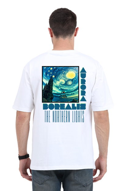 Aurora Borealis - Oversized Classic Tees [Unisex]