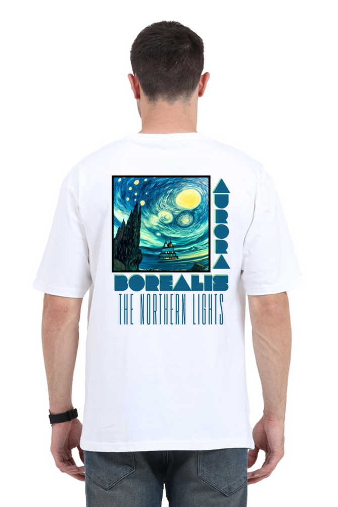 Aurora Borealis - Oversized Classic Tees [Unisex]