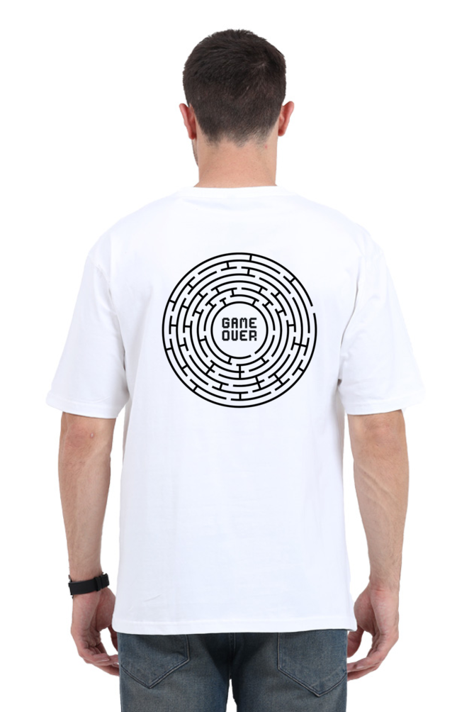 Game Over- Oversized Classic Tees [Unisex]