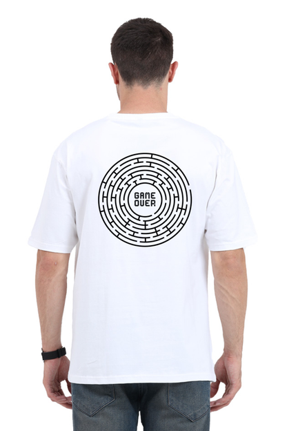 Game Over- Oversized Classic Tees [Unisex]