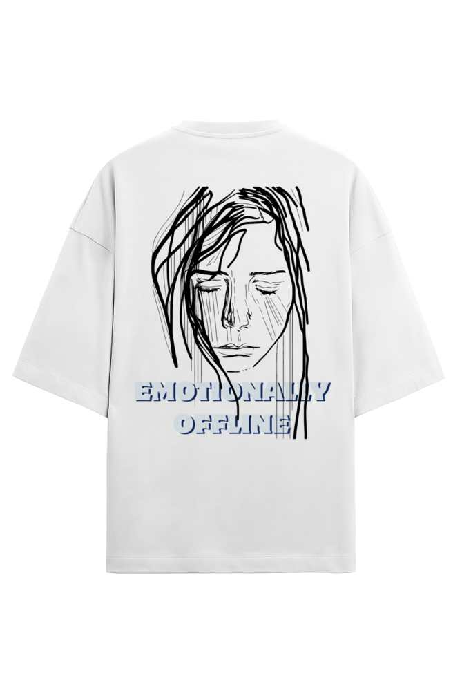 Emotionally Offline - TERRY Oversized Tees [Unisex]