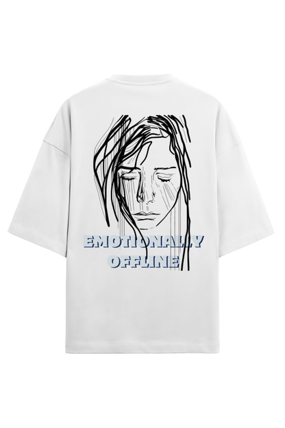 Emotionally Offline - TERRY Oversized Tees [Unisex]