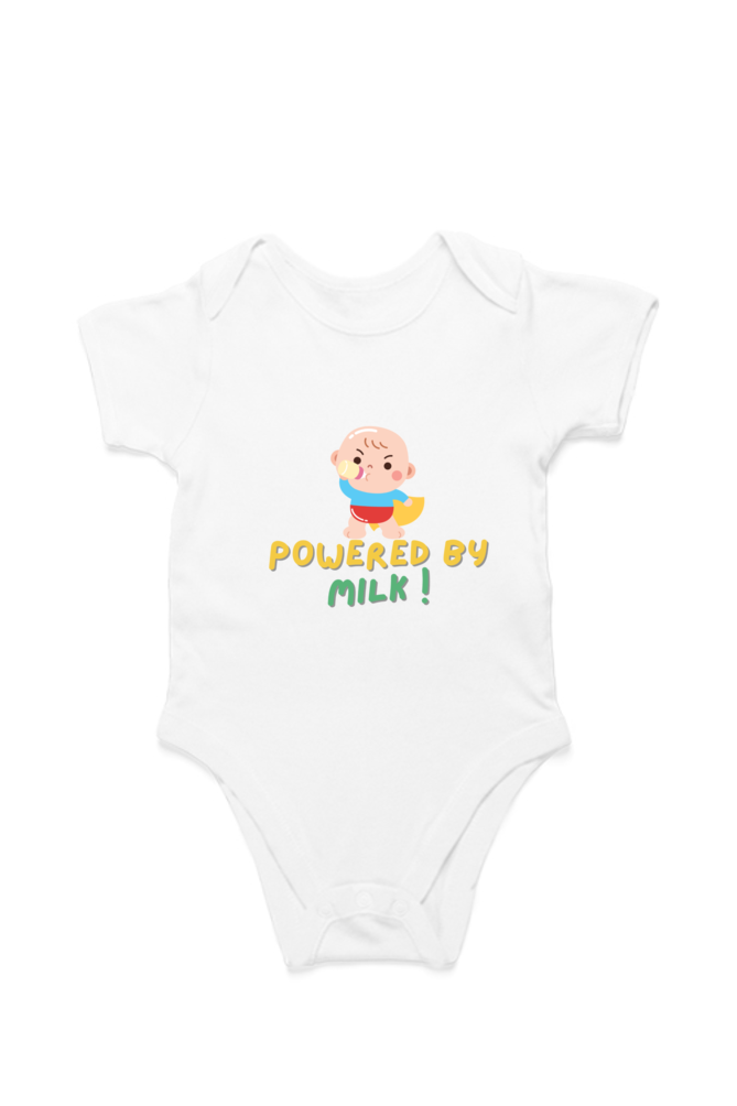 Powered By Milk - Kids cotton Rompers
