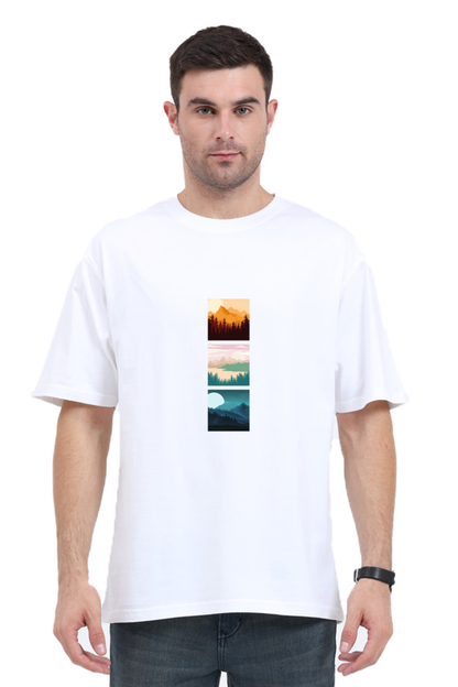 Scenic - Oversized Classic Tees [Unisex]