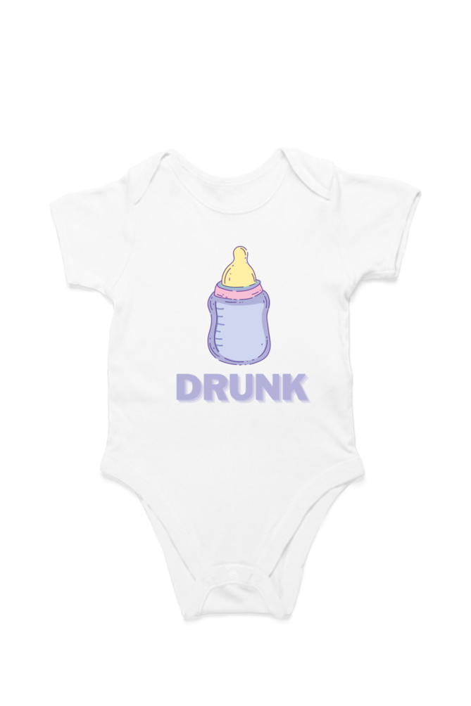 DRUNK! - Kids cotton Rompers