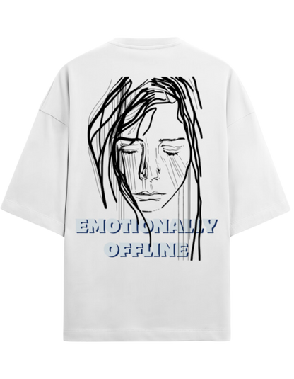 Emotionally Offline - TERRY Oversized Tees [Unisex]