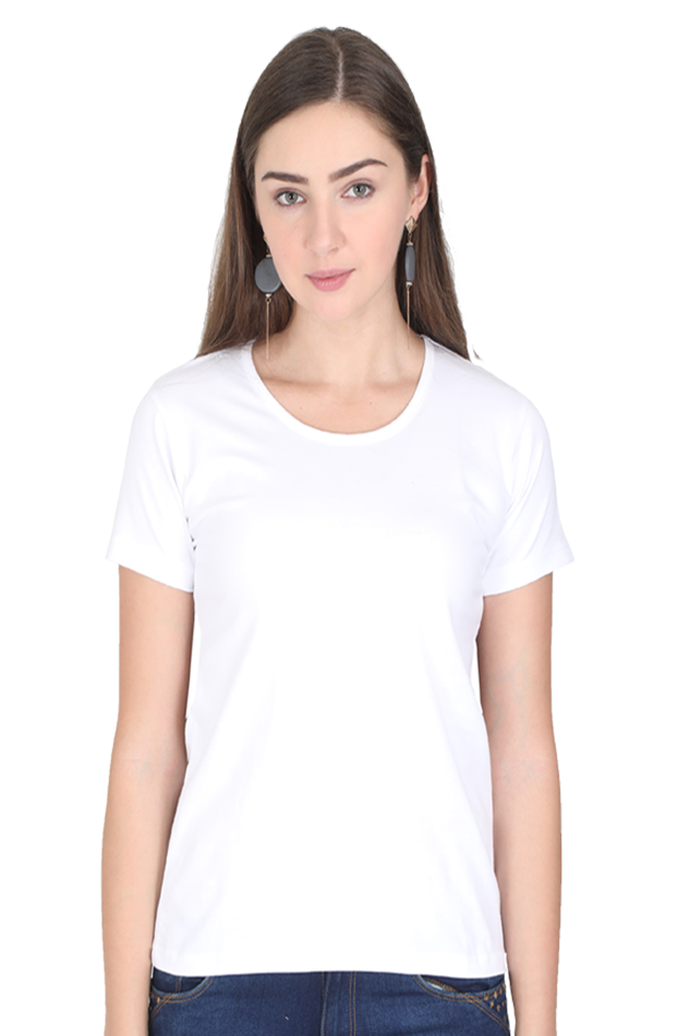 Plain Classic Cotton Tees[Women]
