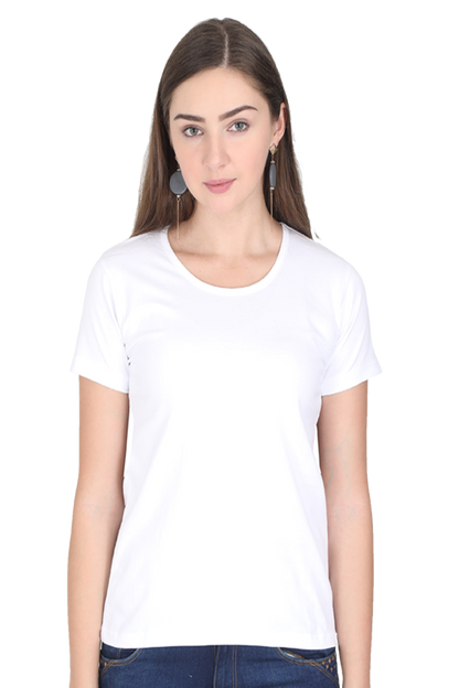 Plain Classic Cotton Tees[Women]