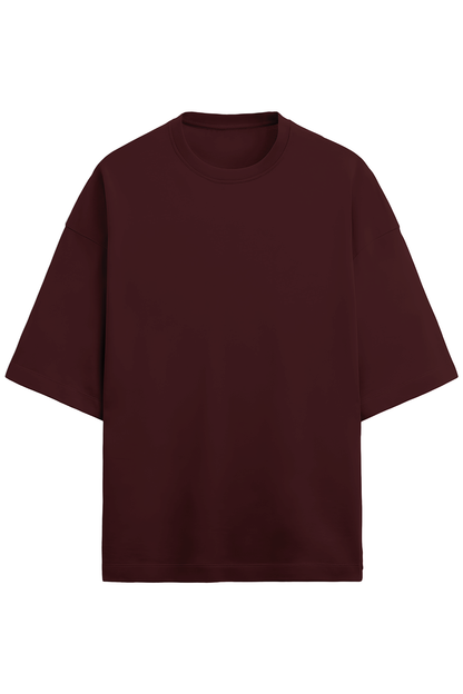 Plain TERRY Oversized Tees [Unisex]