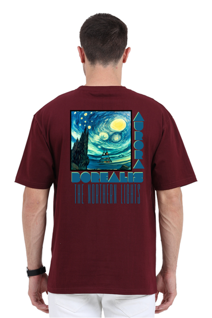 Aurora Borealis - Oversized Classic Tees [Unisex]