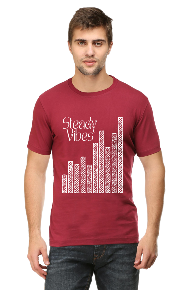 Steady Vibes- Classic Cotton Tee[Unisex]