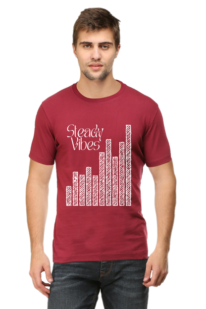 Steady Vibes- Classic Cotton Tee[Unisex]