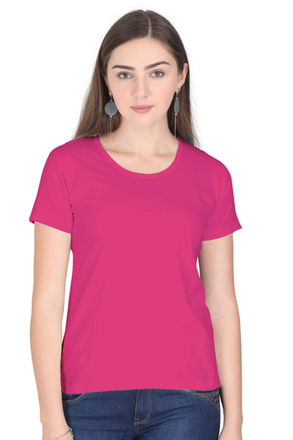 Plain Classic Cotton Tees[Women]