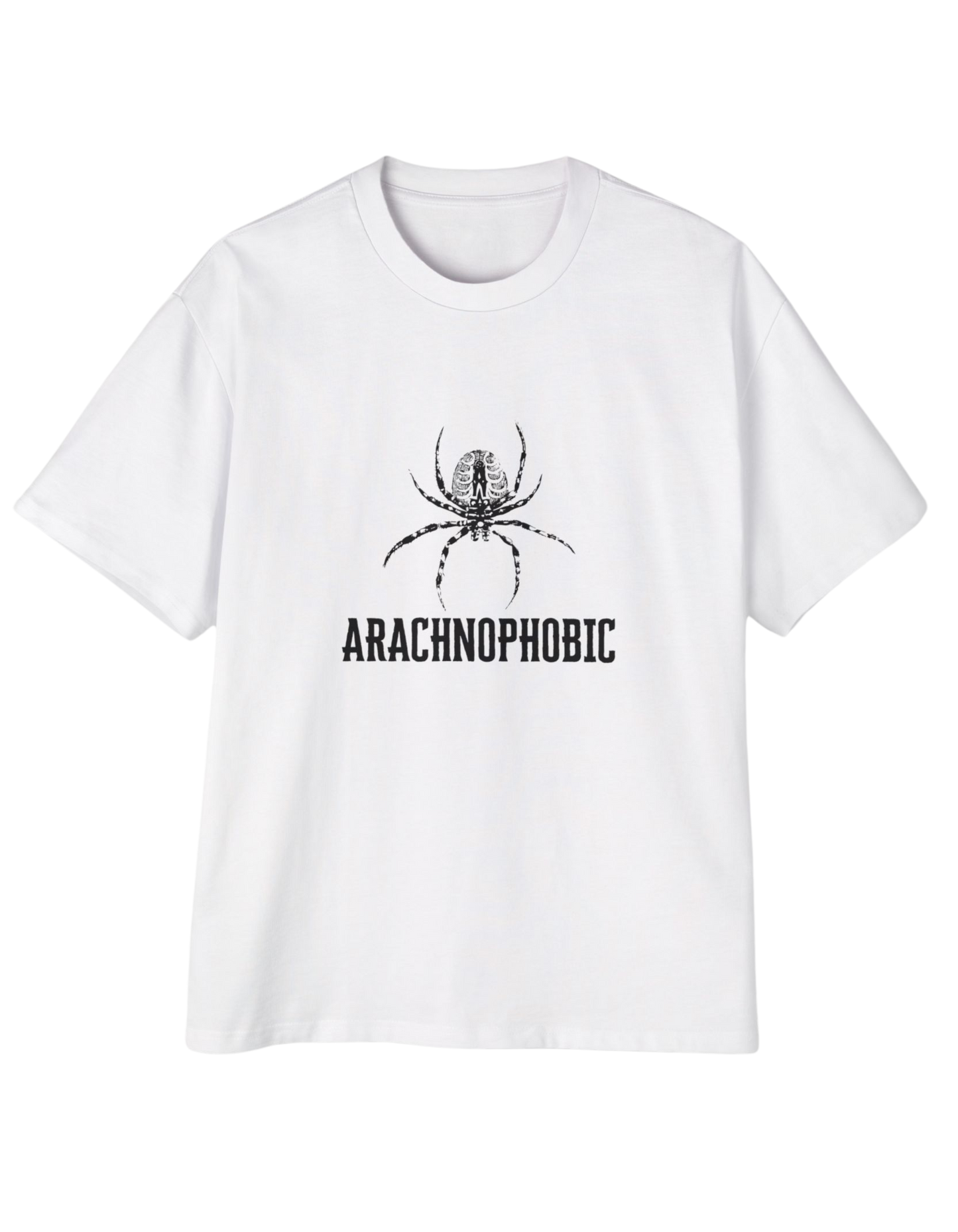 ARACHNOPHOBIC - Oversized Classic Tees [Unisex]