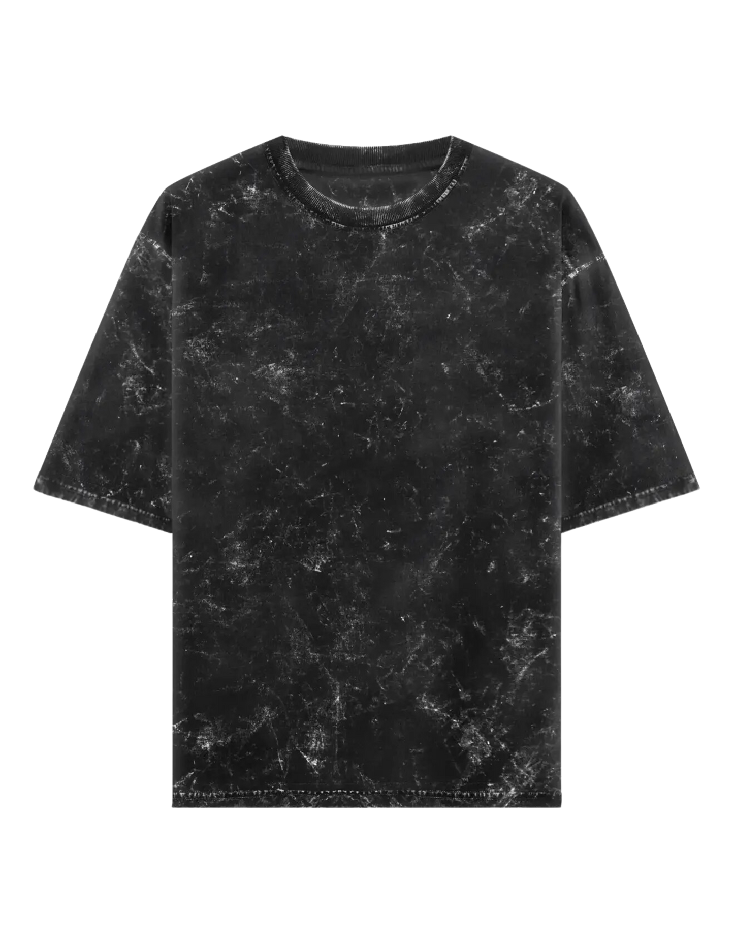 Plain Acid Wash Oversized T-shirt[Unisex]