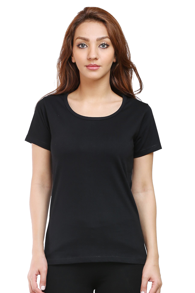 Plain Classic Cotton Tees[Women]