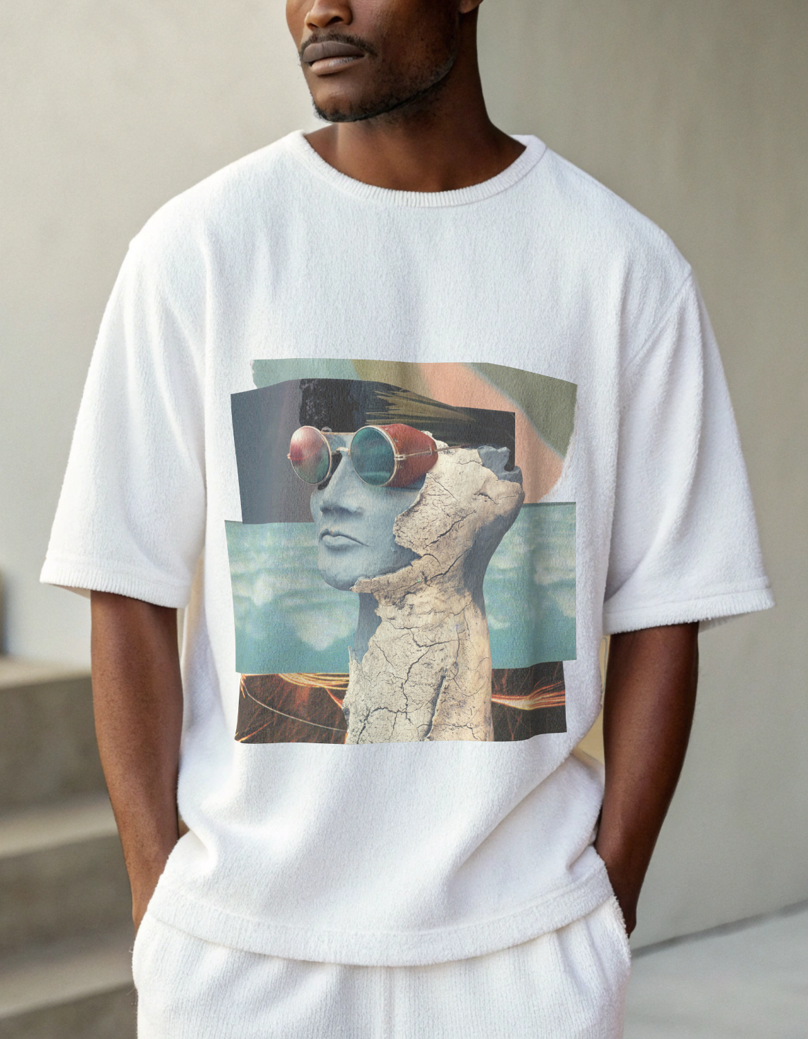 Aesthetic  - TERRY Oversized Tees [Unisex]