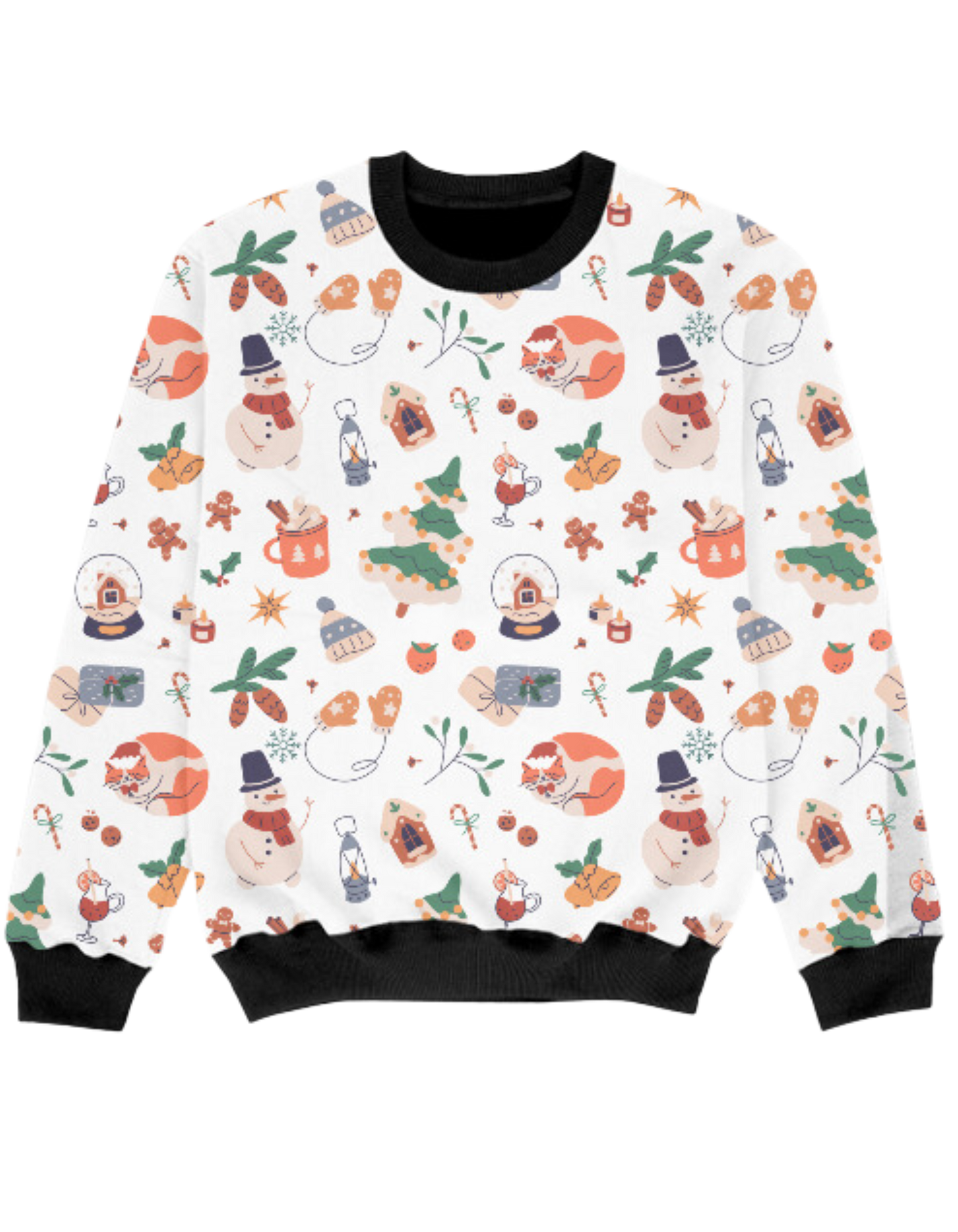 Happy Xmas! - Kids Sweatshirt[Premium Polyester]