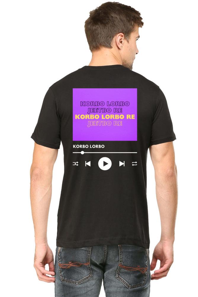 KORBO LORBO - KKR FANS EDITION CLASSIC COTTON TEE (BLACK) [FEATURED]