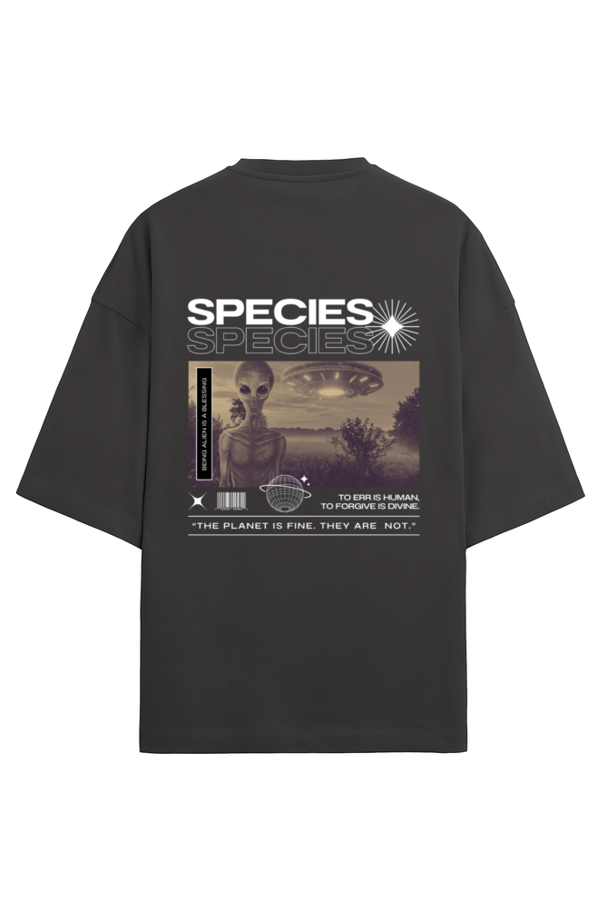 SPECIES - TERRY Oversized Tees [Unisex]