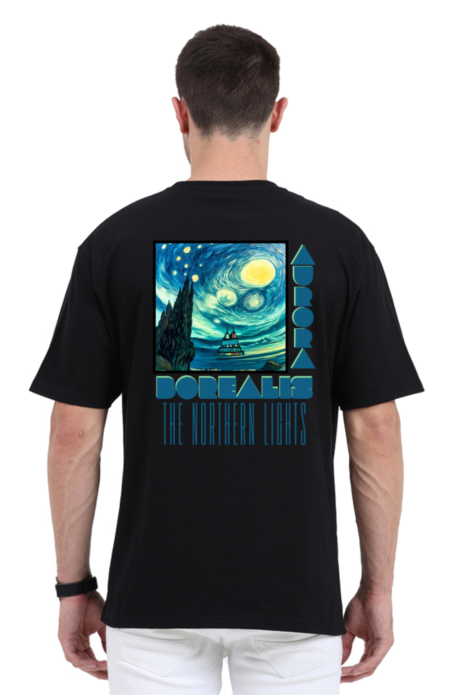 Aurora Borealis - Oversized Classic Tees [Unisex]