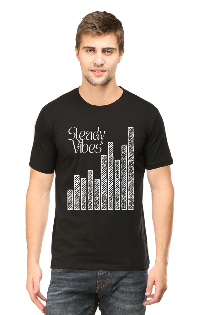 Steady Vibes- Classic Cotton Tee[Unisex]