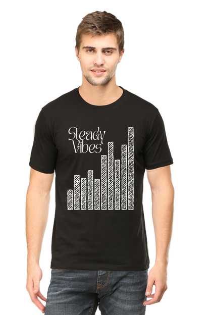 Steady Vibes- Classic Cotton Tee[Unisex]
