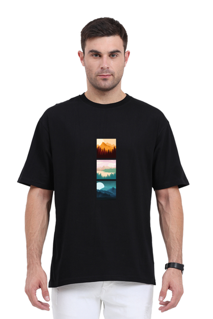 Scenic - Oversized Classic Tees [Unisex]