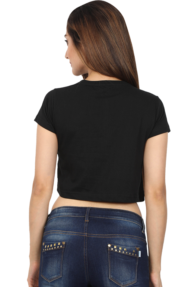 Stay Happy & wild! - FEMALE Crop Top