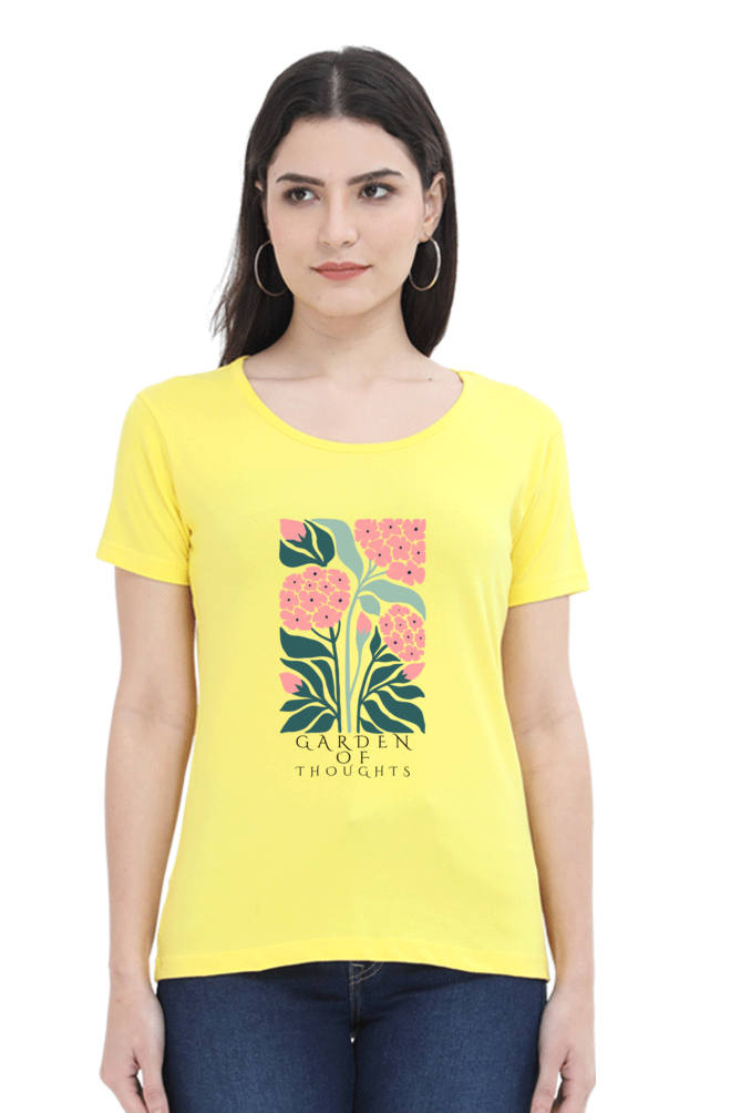 Garden of Thoughts - Classic Cotton Tees[Women]