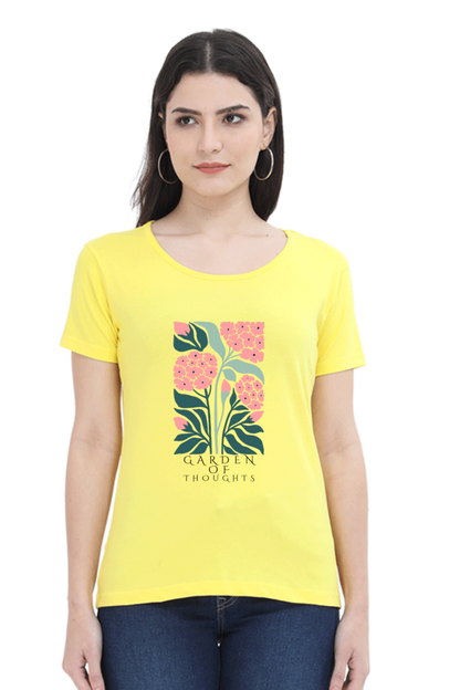 Garden of Thoughts - Classic Cotton Tees[Women]