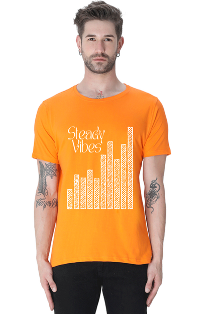 Steady Vibes- Classic Cotton Tee[Unisex]
