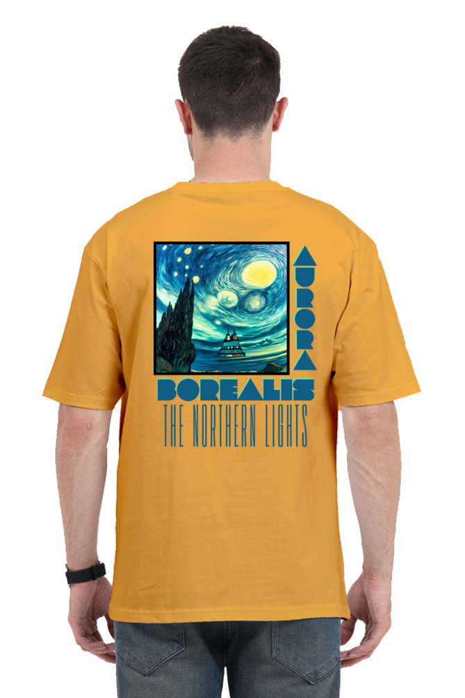 Aurora Borealis - Oversized Classic Tees [Unisex]