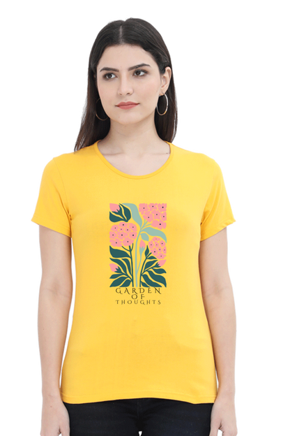 Garden of Thoughts - Classic Cotton Tees[Women]
