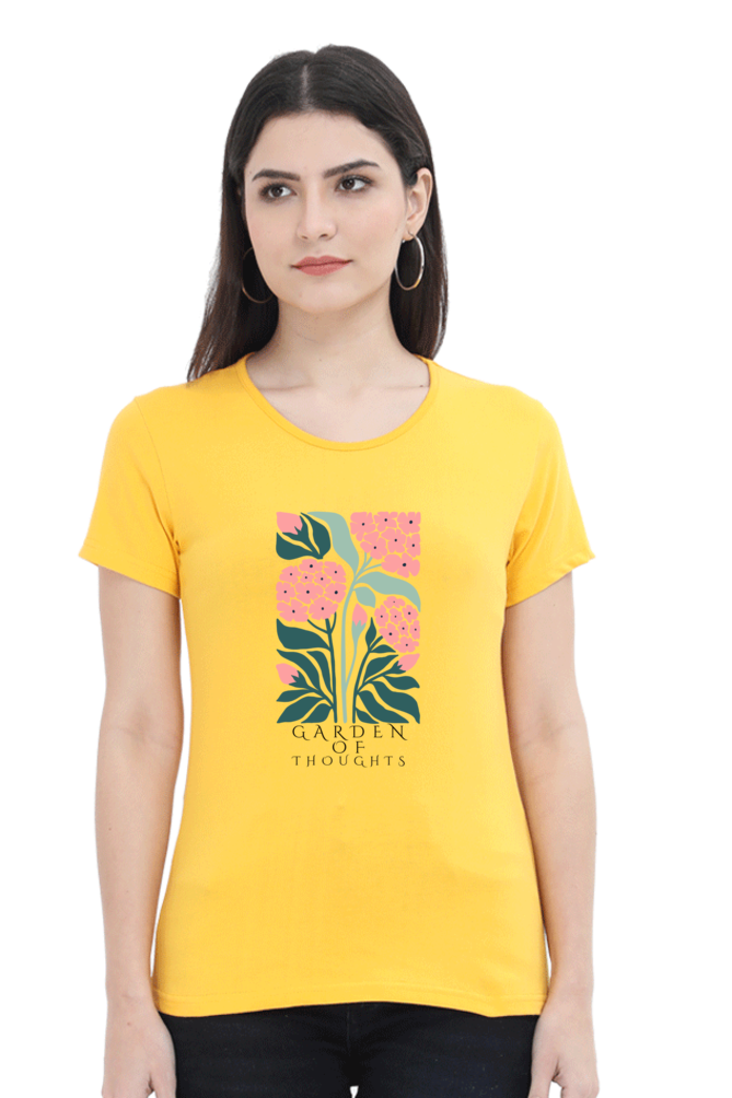 Garden of Thoughts - Classic Cotton Tees[Women]