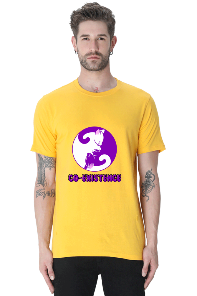 Co-Exist- Classic Cotton Tee[Unisex]