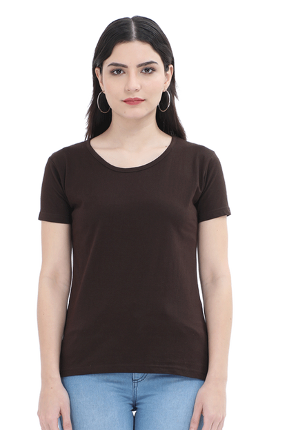 Plain Classic Cotton Tees[Women]