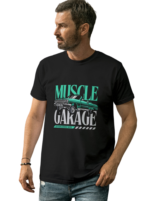 Muscle Garage - Classic Cotton Tees[Unisex]
